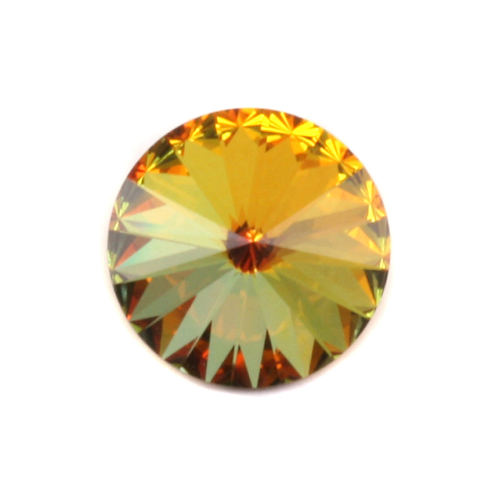 Crystals & Beads Swarovski Crystal Rivoli - Sahara 18mm