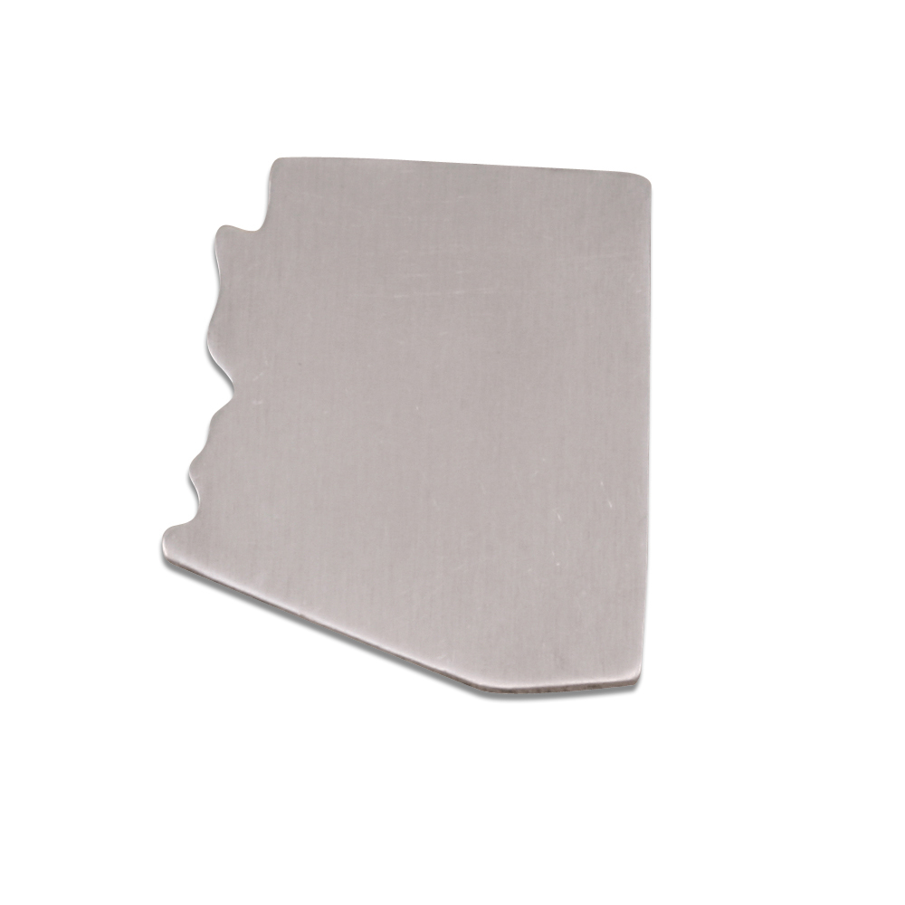 Metal Stamping Blanks Aluminum Arizona State Blank, 18g