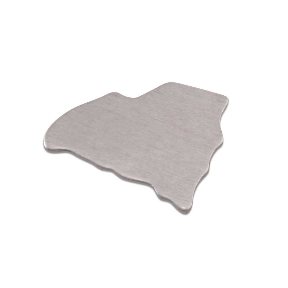 Metal Stamping Blanks Aluminum South Carolina State Blank, 18g