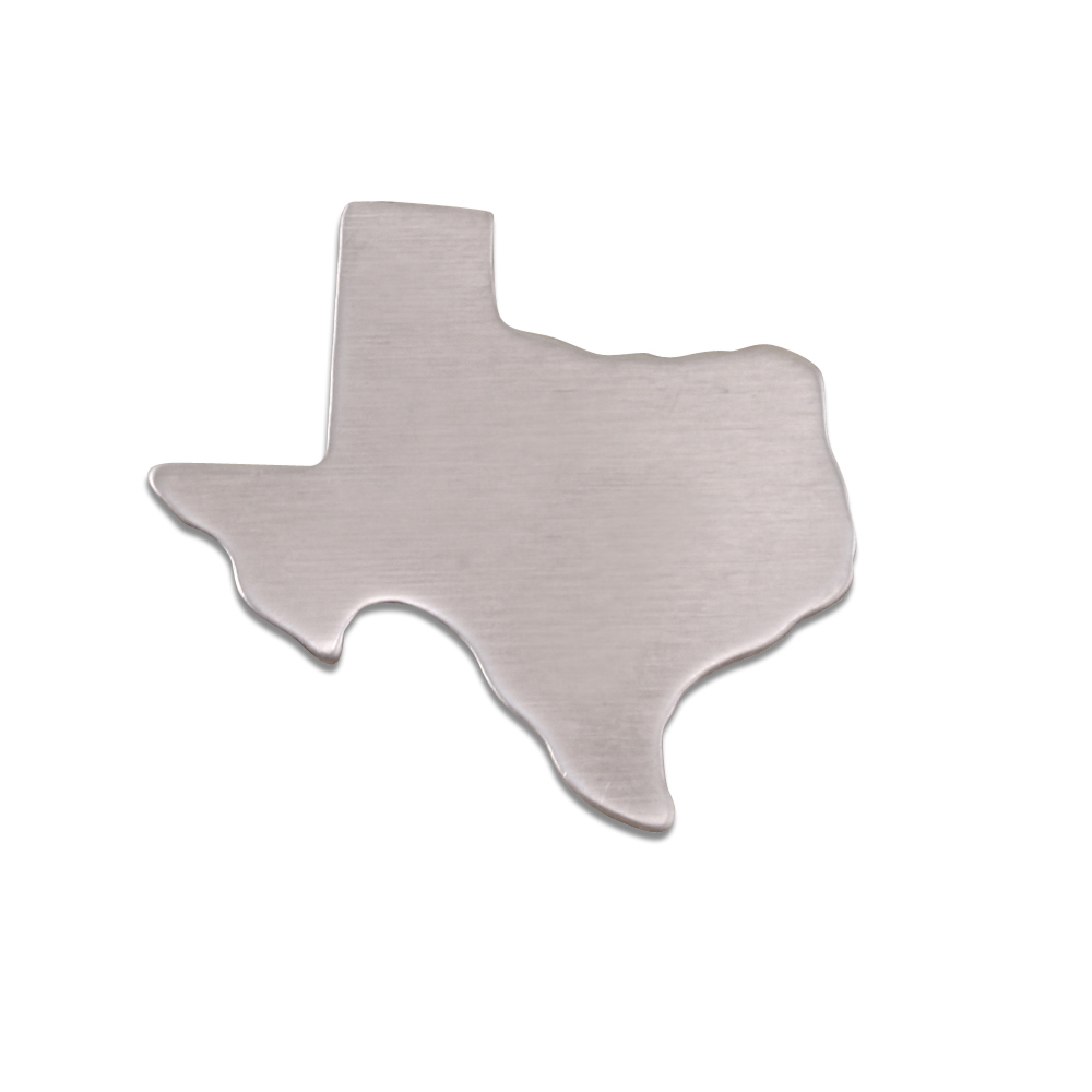 Metal Stamping Blanks Aluminum Texas State Blank, 18g