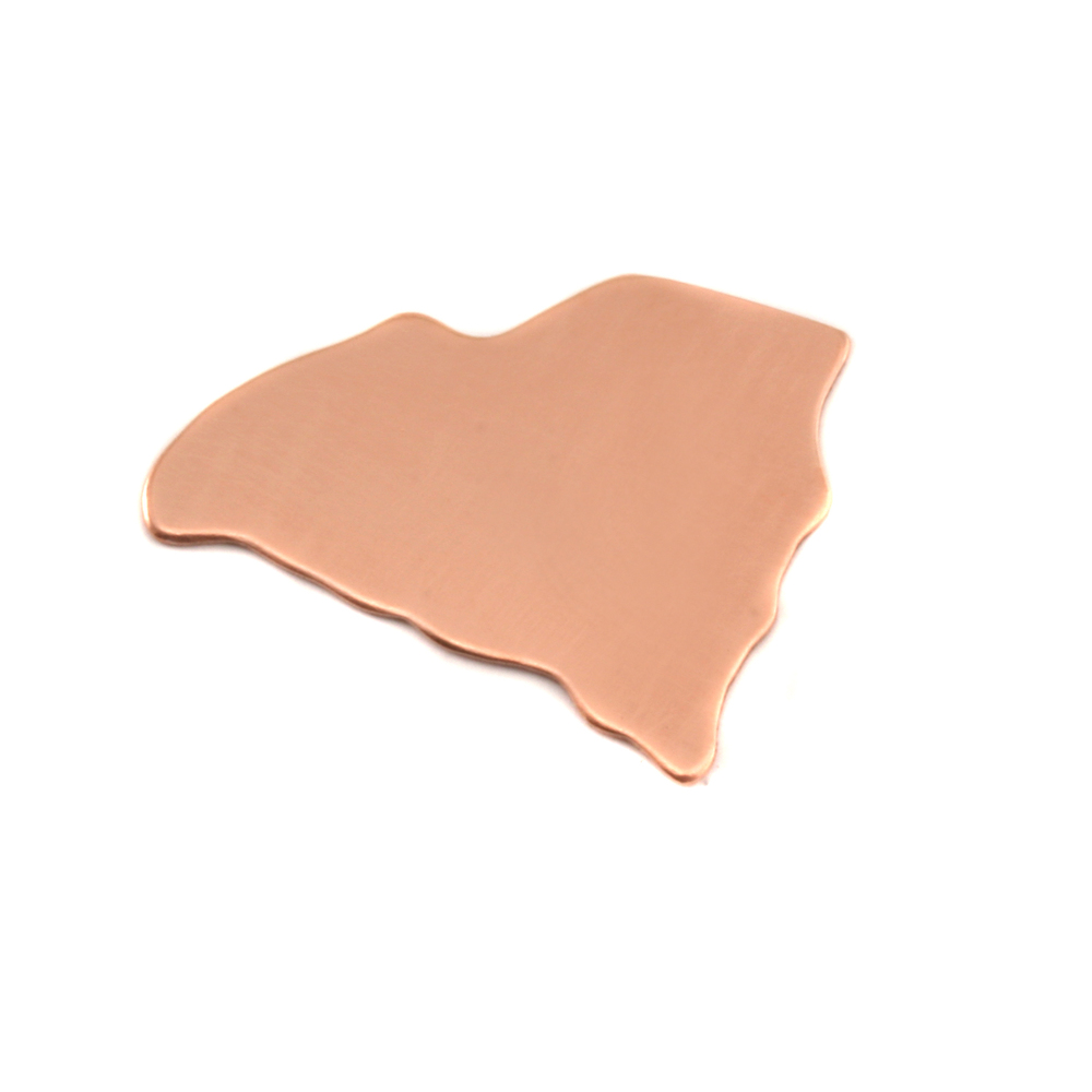 Metal Stamping Blanks Copper South Carolina State Blank, 24g