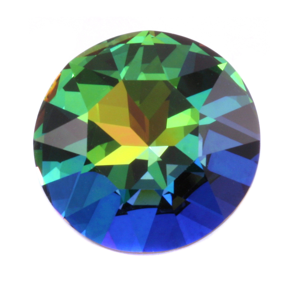 Crystals & Beads Swarovski Crystal - Green Sphinx 27mm