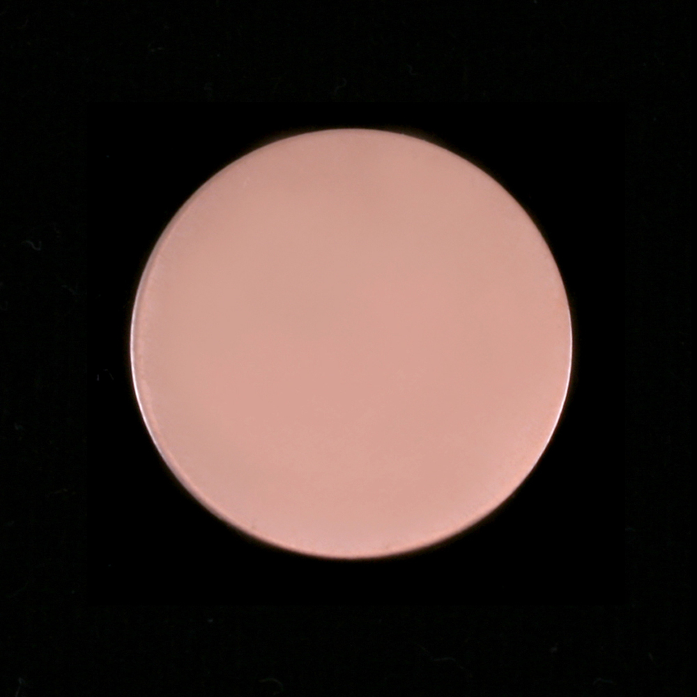 Metal Stamping Blanks Rose Gold Filled Circle, 19mm (.75"), 24g