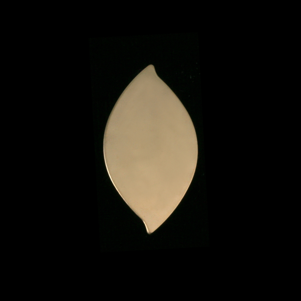 Metal Stamping Blanks Gold Filled Leaf, 24g