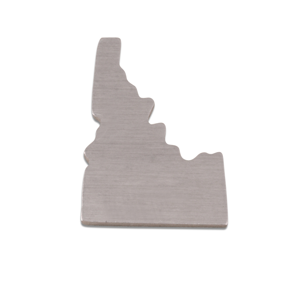 Metal Stamping Blanks Aluminum Idaho State Blank, 18g