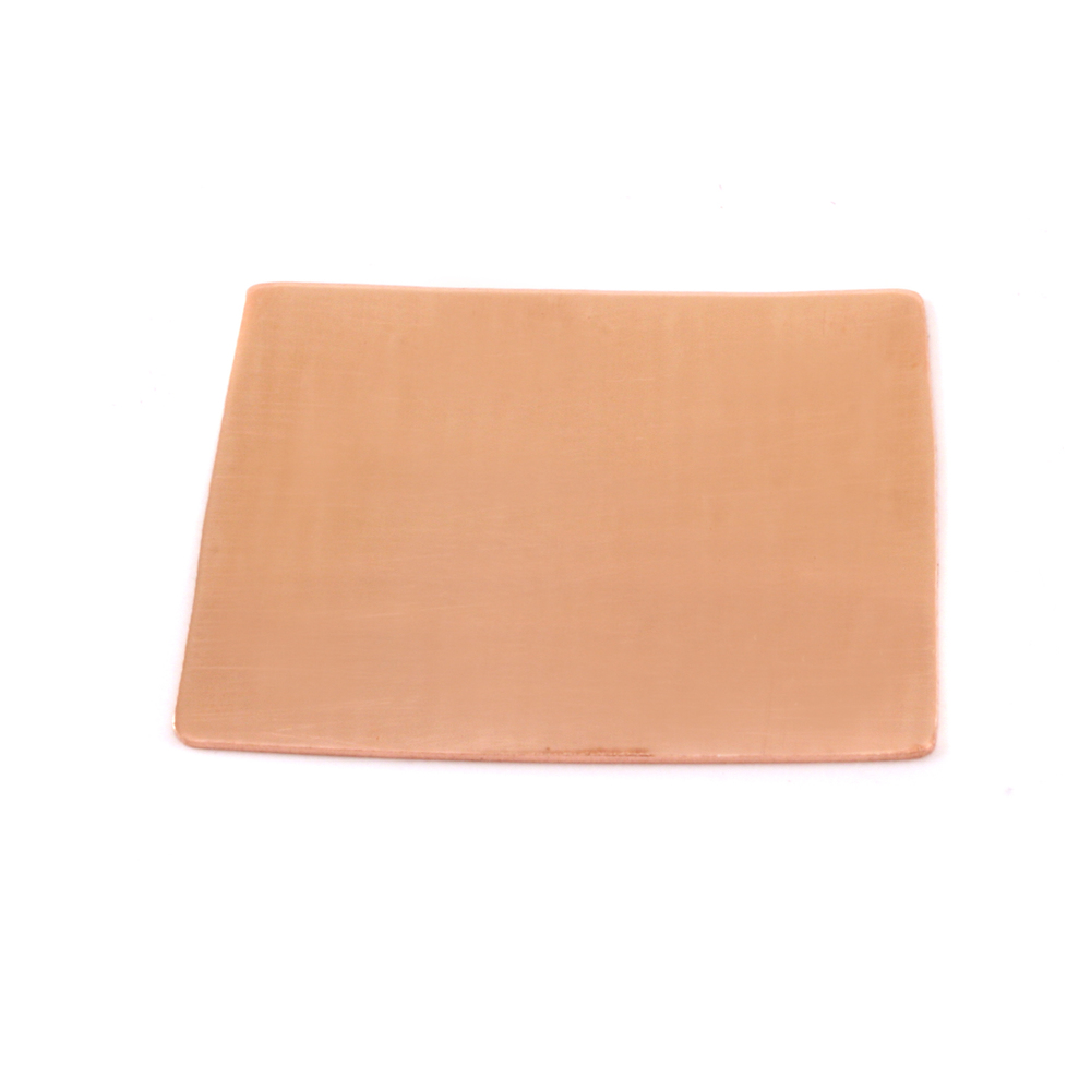 Metal Stamping Blanks Copper Colorado/Wyoming State Blank, 24g