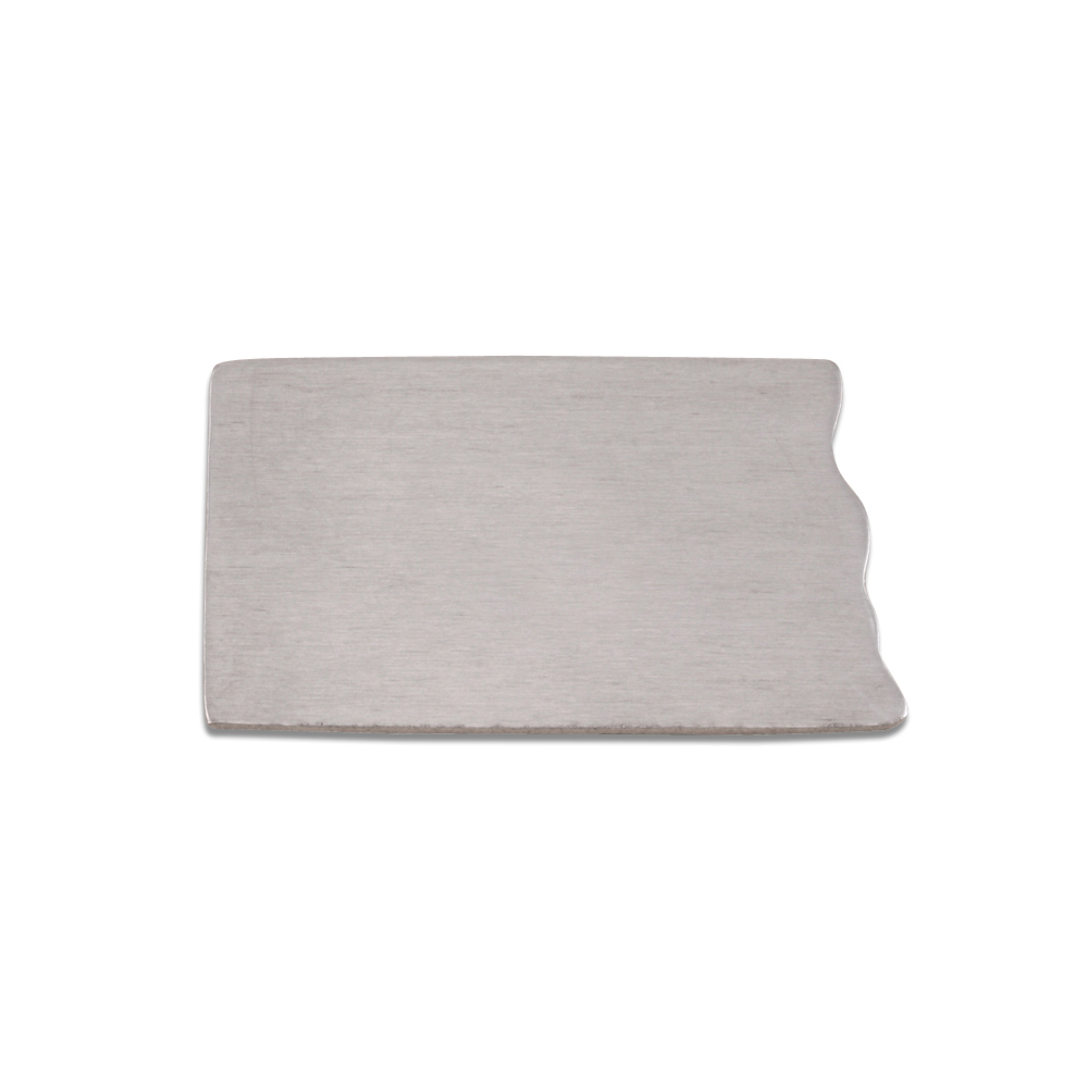 Metal Stamping Blanks Aluminum North Dakota State Blank, 18g