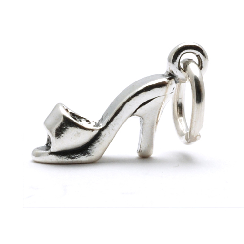 Charms & Solderable Accents Sterling Silver High Heel Charm