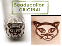 Metal Stamping Tools Cat Head Design Stamp - Beaducation Original