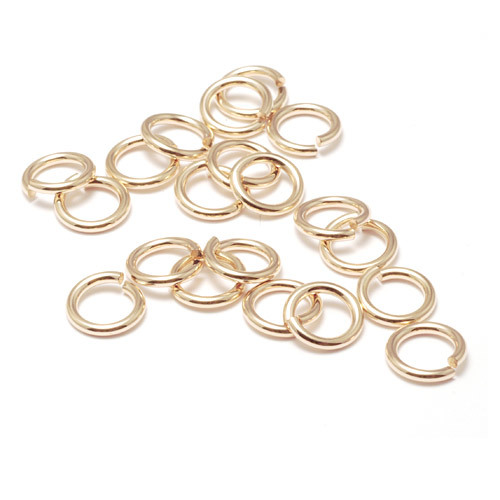 Jump Rings Gold Filled 5.5mm I.D. 16 Gauge Jump Rings, pack of 20