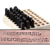 Fiona's Uppercase Letter Stamp Set 1/4" (6.4 mm) Fiona's Uppercase Letter Stamp Set 1/4" (6.4 mm)